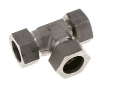 28L Edelstahl rechtwinkliges T-Schneidfitting mit Drehgelenk 160 bar einstellbar ISO 8434-1