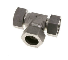 28L Edelstahl rechtwinkliges T-Schneidfitting mit Drehgelenk 160 bar einstellbar ISO 8434-1