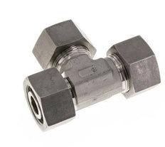25S Stainless Steel Right Angle Tee Cutting Fitting with Swivel 400 bar Adjustable ISO 8434-1