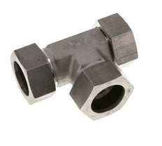 35L Edelstahl rechtwinkliges T-Schneidfitting mit Drehgelenk 160 bar FKM Einstellbar ISO 8434-1