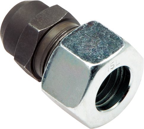 10L & 14mm Phosphatised Steel Straight Cutting Fitting with Welding End 315 bar ISO 8434-1 [2 Pieces]