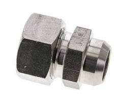 22L & 27mm Stainless Steel Straight Cutting Fitting with Welding End 160 bar ISO 8434-1