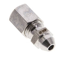 6L & 10mm Stainless Steel Straight Compression Fitting with Welding End 315 bar ISO 8434-1