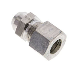 12L & 16mm Stainless Steel Straight Compression Fitting with Welding End 315 bar ISO 8434-1