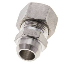 15L & 19mm Stainless Steel Straight Compression Fitting with Welding End 315 bar ISO 8434-1