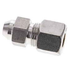 10S & 15mm Stainless Steel Straight Compression Fitting with Welding End 450 bar ISO 8434-1