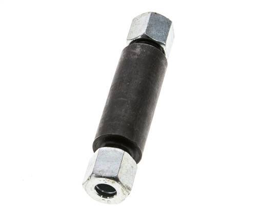 8L Phosphatised Steel Straight Welding Cutting Fitting Bulkhead 315 bar ISO 8434-1