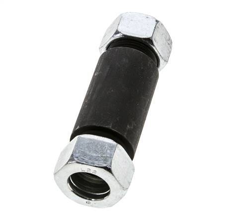 22L Phosphatised Steel Straight Welding Cutting Fitting Bulkhead 160 bar ISO 8434-1