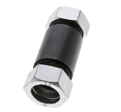 35L Phosphatised Steel Straight Welding Cutting Fitting Bulkhead 160 bar ISO 8434-1