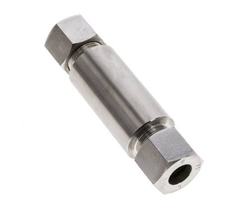 14S Stainless Steel Straight Welding Cutting Fitting Bulkhead 630 bar ISO 8434-1