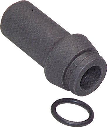 16x2mm phosphatierter Stahl gerade mit Schweißende 400 barO-Ring ISO 8434-1 [2 Stück]