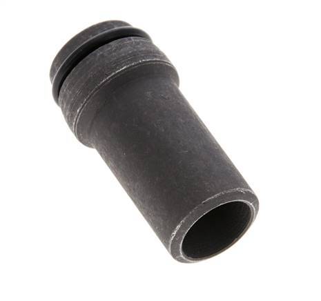 16x2mm Phosphatised Steel Straight with Welding End 400 barO-ring ISO 8434-1 [2 Pieces]