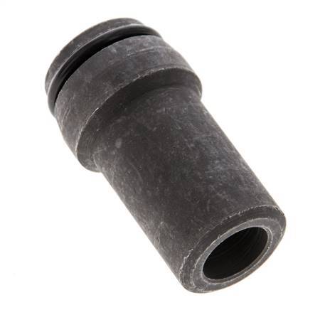 20x4mm Phosphatised Steel Straight with Welding End 400 barO-ring ISO 8434-1