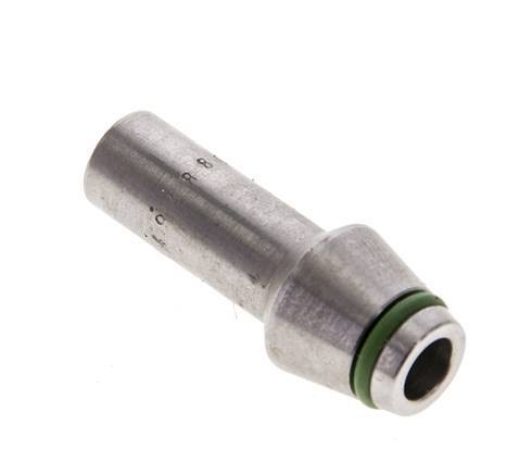 8x1.5mm Stainless Steel Straight with Welding End 630 bar FKMO-ring ISO 8434-1