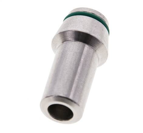 12x2.5mm Stainless Steel Straight with Welding End 630 bar FKMO-ring ISO 8434-1