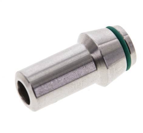 12x2.5mm Stainless Steel Straight with Welding End 630 bar FKMO-ring ISO 8434-1