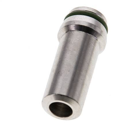 14x3mm Stainless Steel Straight with Welding End 630 bar FKMO-ring ISO 8434-1