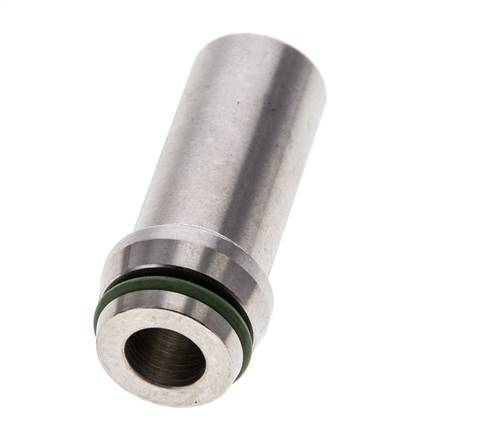 14x3mm Stainless Steel Straight with Welding End 630 bar FKMO-ring ISO 8434-1