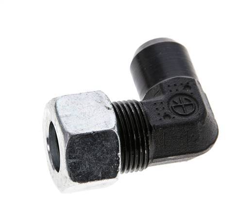 15L & 19mm Phosphatised Steel Elbow Cutting Fitting with Welding End 315 bar ISO 8434-1