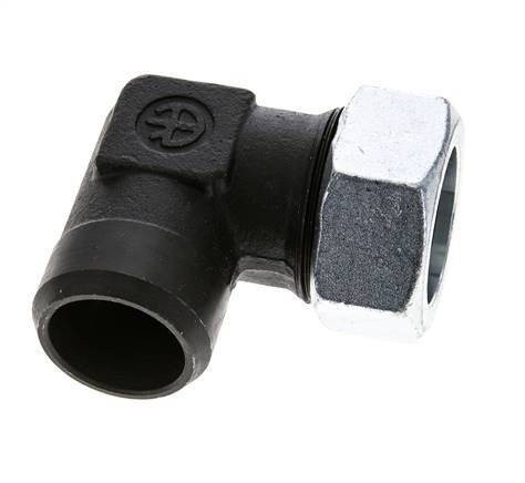 35L & 40mm Phosphatised Steel Elbow Cutting Fitting with Welding End 160 bar ISO 8434-1