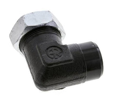 42L & 46mm Phosphatised Steel Elbow Cutting Fitting with Welding End 160 bar ISO 8434-1