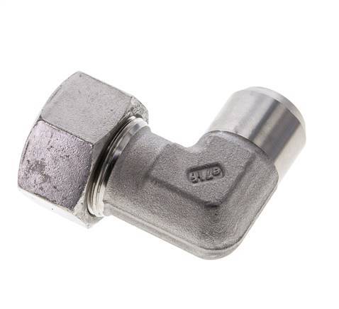 18L & 22mm Stainless Steel Elbow Cutting Fitting with Welding End 315 bar ISO 8434-1