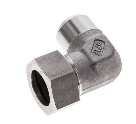 28L & 32mm Stainless Steel Elbow Cutting Fitting with Welding End 160 bar ISO 8434-1