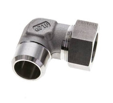 28L & 32mm Stainless Steel Elbow Cutting Fitting with Welding End 160 bar ISO 8434-1