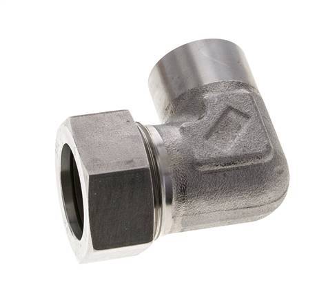 35L & 40mm Stainless Steel Elbow Cutting Fitting with Welding End 160 bar ISO 8434-1