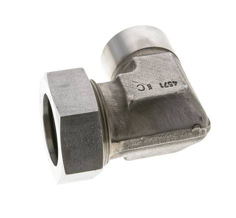 42L & 46mm Stainless Steel Elbow Cutting Fitting with Welding End 160 bar ISO 8434-1