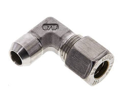 10L & 14mm Stainless Steel Elbow Compression Fitting with Welding End 315 bar ISO 8434-1