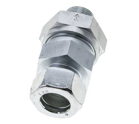 Hydraulic Check Valve Cutting Ring 22L (M30x2) & G3/4'' Male Steel 1-160bar (15-2320)psi Tube-Thread ISO 8434-1