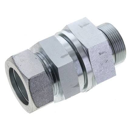 Hydraulic Check Valve Cutting Ring 42L (M52x2) & G1-1/2'' Male Steel 1-100bar (15-1450)psi Tube-Thread ISO 8434-1