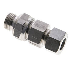 Hydraulic Check Valve Cutting Ring 15L (M22x1.5) & G1/2'' Male Stainless Steel 1-250bar (15-3625)psi Tube-Thread ISO 8434-1