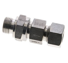 Hydraulic Check Valve Cutting Ring 15L (M22x1.5) & G1/2'' Male Stainless Steel 1-250bar (15-3625)psi Tube-Thread ISO 8434-1