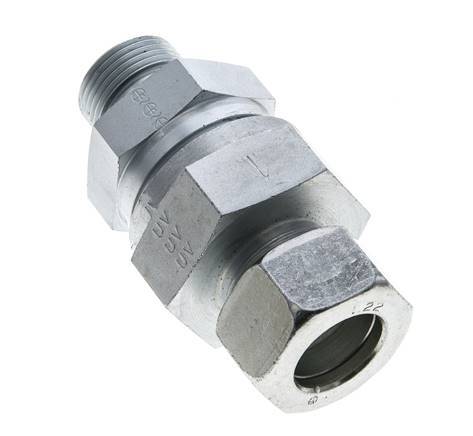 Hydraulic Check Valve Cutting Ring 22L (M30x2) & G3/4'' Male Steel 1-160bar (15-2320)psi Thread-Tube ISO 8434-1