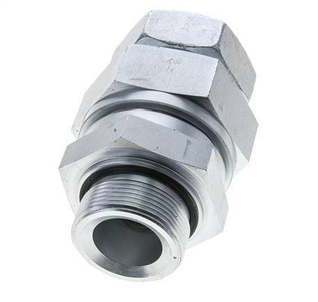 Hydraulic Check Valve Cutting Ring 42L (M52x2) & G1-1/2'' Male Steel 1-100bar (15-1450)psi Thread-Tube ISO 8434-1