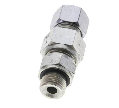 Hydraulic Check Valve Cutting Ring 12S (M20x1.5) & M18x1.5 Male Steel 1-400bar (15-5800)psi Thread-Tube ISO 8434-1
