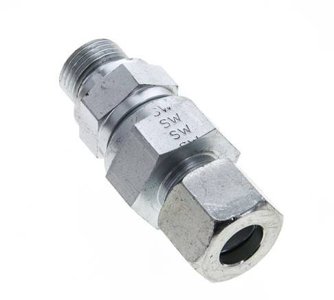 Hydraulic Check Valve Cutting Ring 14S (M22x1.5) & G1/2'' Male Steel 1-400bar (15-5800)psi Thread-Tube ISO 8434-1