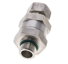 Hydraulic Check Valve Compression Ring 22L (M30x2) & G3/4'' Male Stainless Steel 1-160bar (15-2320)psi Thread-Tube ISO 8434-1