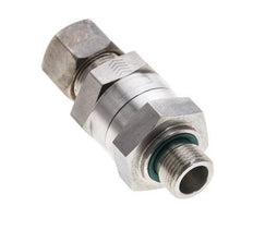 Hydraulic Check Valve Compression Ring 12S (M20x1.5) & G3/8'' Male Stainless Steel 1-400bar (15-5800)psi Thread-Tube ISO 8434-1