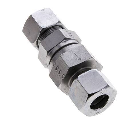 Hydraulic Check Valve Cutting Ring 16S (M24x1.5) Steel 3-400bar (44-5800)psi ISO 8434-1