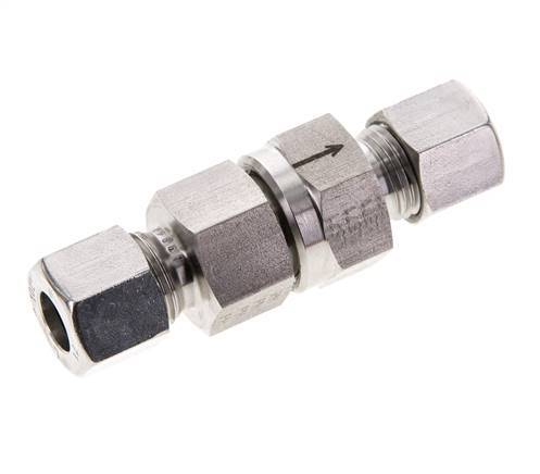 Hydraulisches Rückschlagventil Schneidring 10L (M16x1.5) Edelstahl 1-250bar (15-3625)psi ISO 8434-1