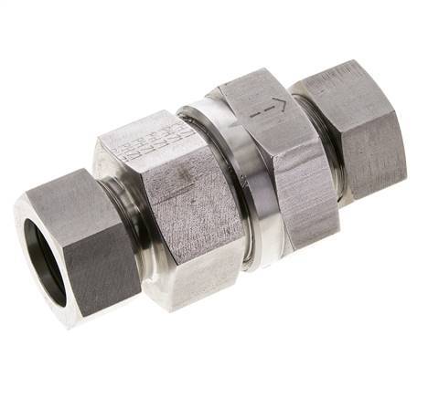 Hydraulisches Rückschlagventil Schneidring 28L (M36x2) Edelstahl 1-100bar (15-1450)psi ISO 8434-1