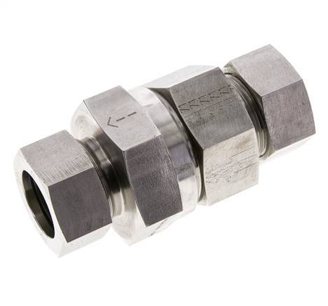 Hydraulisches Rückschlagventil Schneidring 28L (M36x2) Edelstahl 1-100bar (15-1450)psi ISO 8434-1