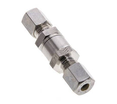 Hydraulisches Rückschlagventil Kompressionsring 6L (M12x1.5) Edelstahl 1-250bar (15-3625)psi ISO 8434-1