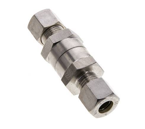 Hydraulisches Rückschlagventil Kompressionsring 10L (M16x1.5) Edelstahl 1-250bar (15-3625)psi ISO 8434-1