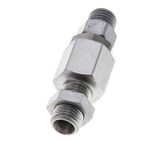 8L Zink plated Steel Ball-Guided Swivel Joint Cutting Fitting Bulkhead 315 bar NBR ISO 8434-1