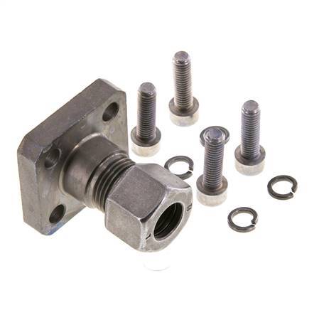 LK 35 Pump Flange Steel with 12L (M18x1.5)