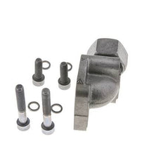 LK 55 Winkelpumpenflansch Temperguss mit 20S (M30x2)